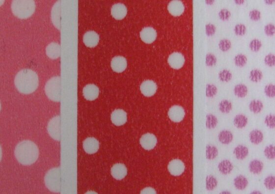 colorful dotted washi masking tape