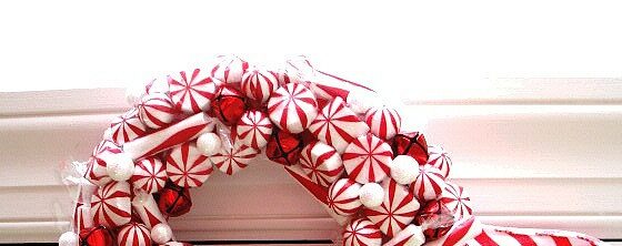 candy wreath header