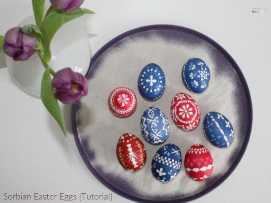 sorbian easter eggs tutorial