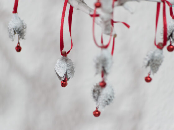 creative DIY_beech nut bells decoration