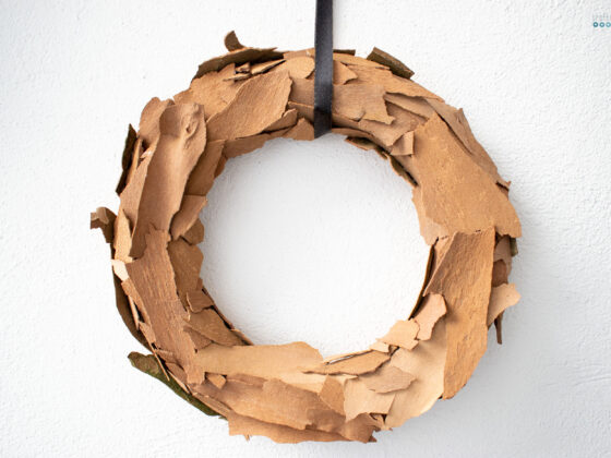 Bark Wreath seeking creative life