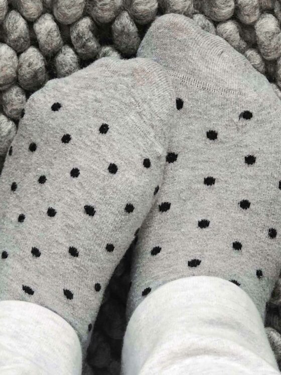 Polka dot socks craftaliciousme seeking creative life