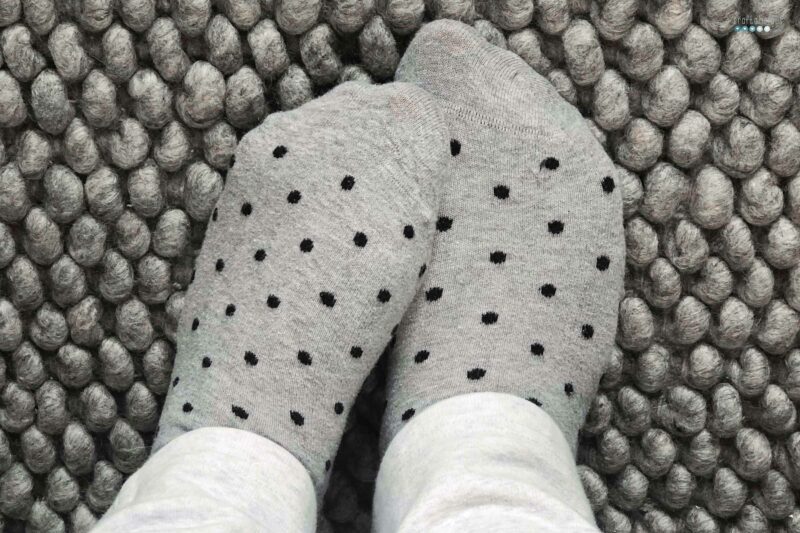 Polka dot socks craftaliciousme seeking creative life