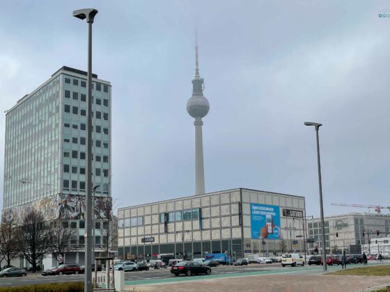 view of Alexanderplatz tv tower in fog EVERY DAY LIFE ON A RANDOM DAY craftaliciousme seeking creative life