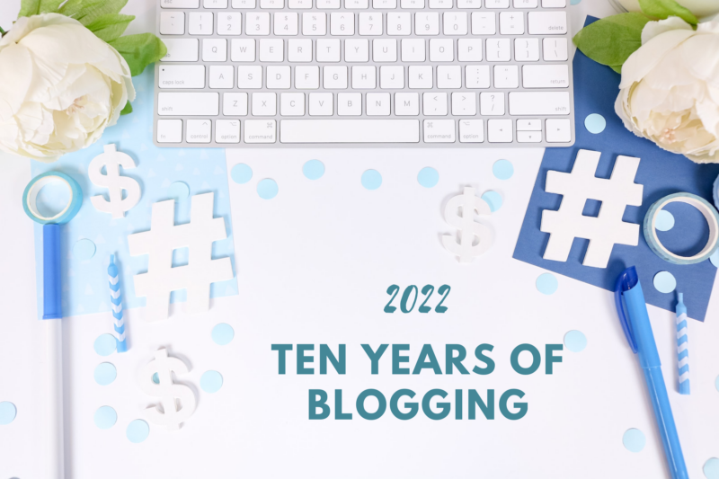 10 years of blogging