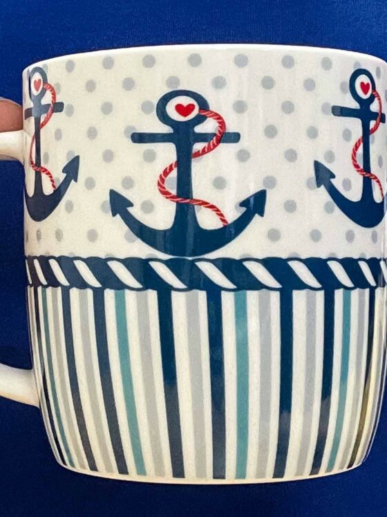 getting motorboat boat license anchor mug