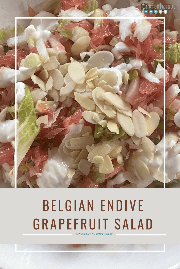 Belgian endive grapefruit salad pinterest