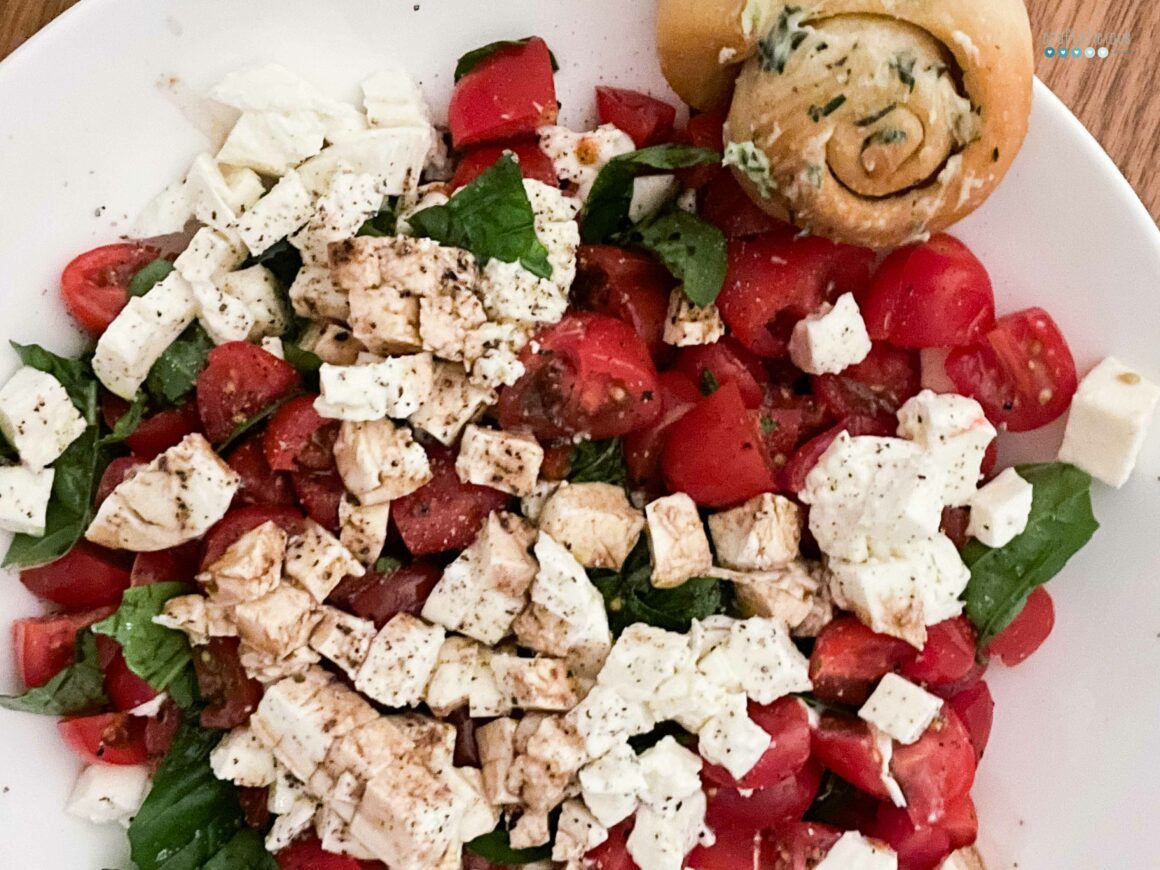 summer salad challenge caprese salad