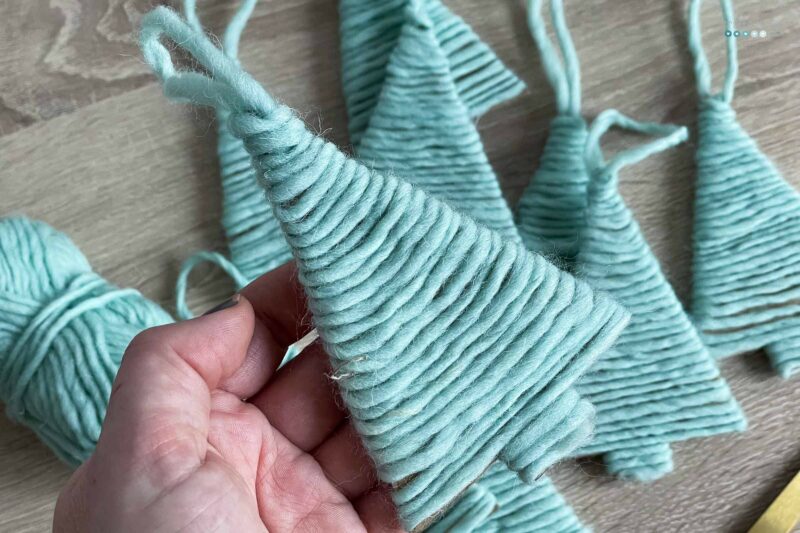 woolen christmas ornaments recycle quick tip